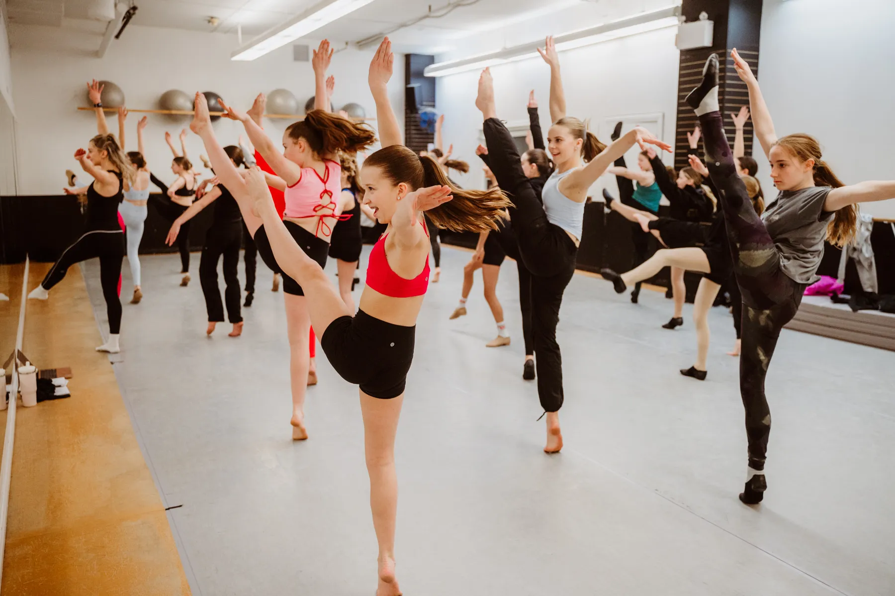 Exterior of Accentz Dance Studio.